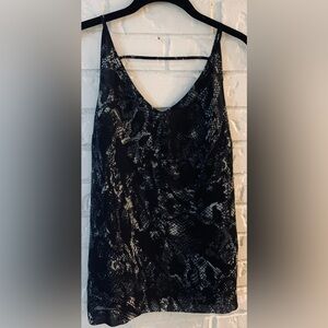 1.STATE Women’s Spaghetti Strap Snakeskin Printed Chiffon Camisole Size XS